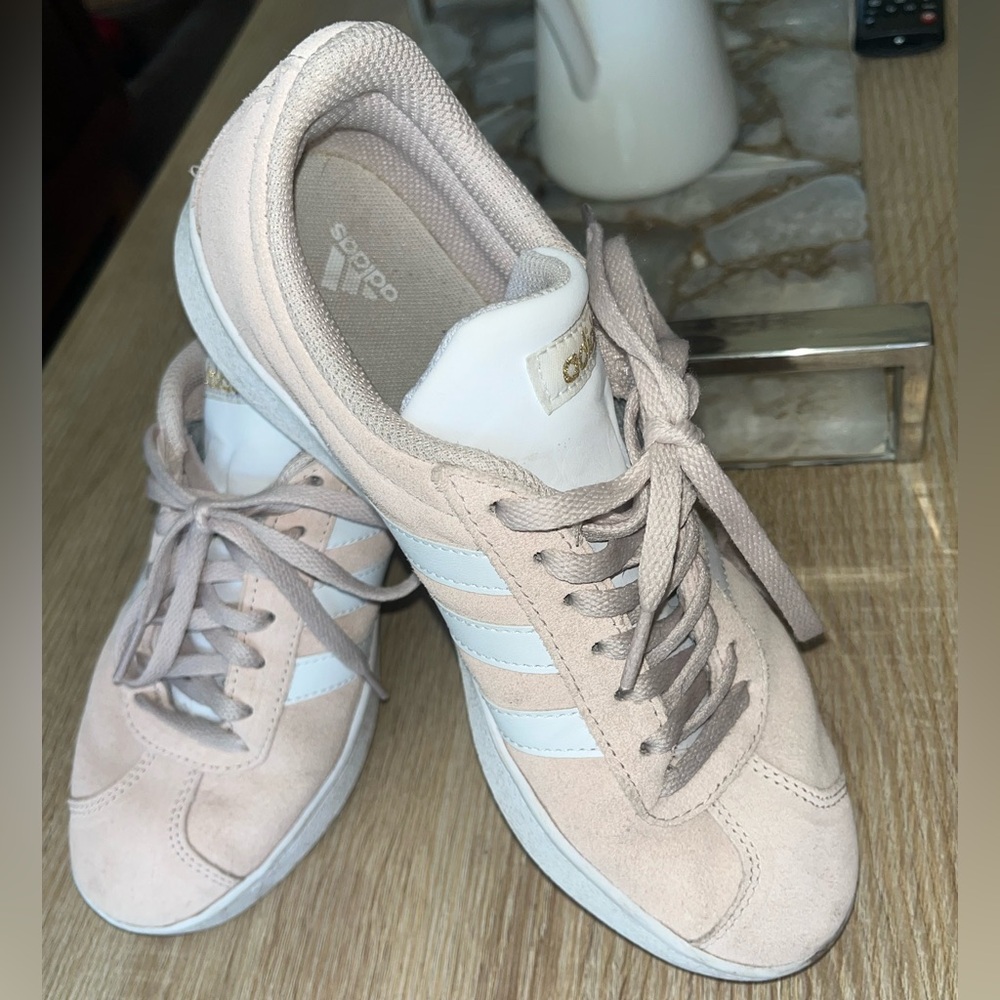 Adidas Women's VL court 2.0 Sneakers color wander quartz size 7 - Picture 4 of 14